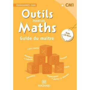 OUTILS POUR LES MATHS CM1 GUIDE DU MAITRE + CD- ROM ED.2011