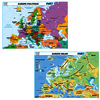 Carte murale l'Europe Relief - l'Europe politique