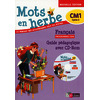 Mots en herbe Français CM1 2017 Livre du Maître avec CD-Rom