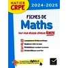 Fiches de Maths - Epreuve écrite 2024/2025