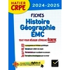 Fiches d'Histoire géographie EMC - Epreuve écrite 2024/2025