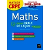 Mathématiques - CRPE 2025 - Epreuve orale d'admission