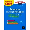 Sciences et Techno - CRPE 2025-2026 - Epreuve écrite d'admissibilité