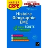 Histoire-Géographie-EMC- CRPE 2025-2026 - Epreuve écrite d'admissibilité