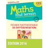 MATHS TOUT TERRAIN CE1 FICHIER DE DIFFERENCIATION ED.2016