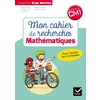 CAP MATHS MON CAHIER DE RECHERCHES MATHEMATIQUES CM1 - ED.2018