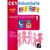 RIBAMBELLE CE1 SERIE ROUGE CAHIER D'ACTIVITES 1 + LIVRET ED.2016