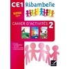 RIBAMBELLE CE1 SERIE ROUGE CAHIER D'ACTIVITES 2 + LIVRET ED.2016