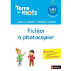 TERRE DES MOTS CM1 FICHIER A PHOTOCOPIER - ED.2017