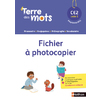 TERRE DES MOTS CE2 FICHIER A PHOTOCOPIER - ED.2018