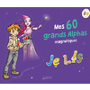 MES 60 GRANDS ALPHAS MAGNETIQUES POUR TABLEAU