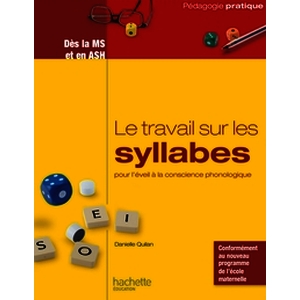 TRAVAIL SUR SYLLABES POUR EVEIL A CONSCIENCE