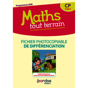 Maths tout terrain CP 2019 Fichier photocopiable de différenciation