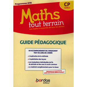 Maths tout terrain CP 2019 Guide Pédagogique
