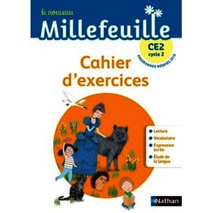 Nouveau Millefeuille - Cahier d'exercices CE2