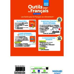 Outils pour le Français CE2 (2025) - Manuel