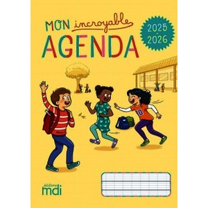 Mon incroyable agenda 2025-2026