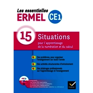 CE1 - 15 situations fondamentables Guide + CD rom
