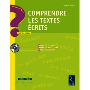 Comprendre des textes écrits (+ CD-Rom) - Cycle 3 / Collège