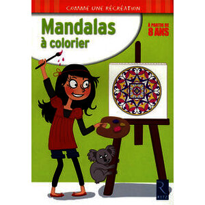 Mandalas à colorier - A partir de 8 ans