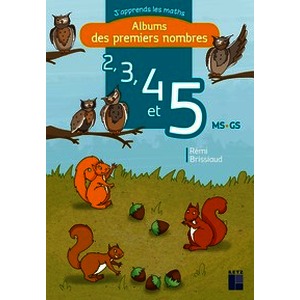 Albums des premiers nombres - 2, 3 , 4 et 5