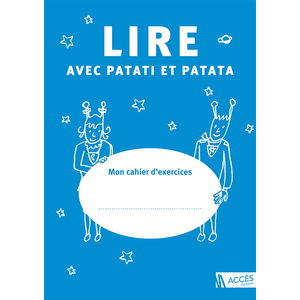 LIRE AVEC PATATI PATATA CP LOT DE 5 CAHIERS