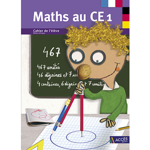 MATHS AU CE1 BILINGUE FRA/ALL CAHIER DE L'ELEVE lot de 5