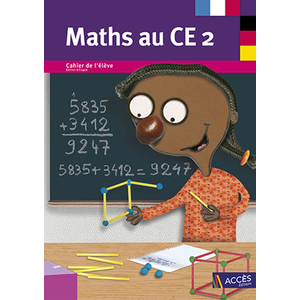 MATHS AU CE2 BILINGUE FRA/ALL CAHIER DE L'ELEVE lot de 5