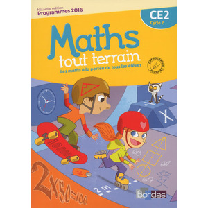 MATHS TOUT TERRAIN CE2 MANUEL ELEVE ED.2017