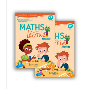 LES MATHS AVEC LEONIE CP FICHIERS ELEVE 1 ET 2 ED.2019