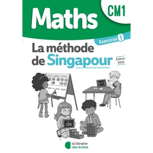 MATHS METHODE DE SINGAPOUR CM1 PACK 10 CAHIERS ELEVE 1 - ED.2021