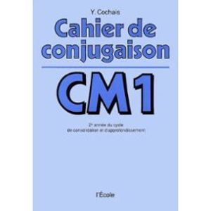 CAHIER DE CONJUGAISON CM1 COCHAIS