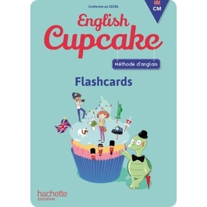 ENGLISH CUPCAKE CM FLASHCARDS - ED.2018