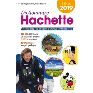 DICTIONNAIRE HACHETTE 2019