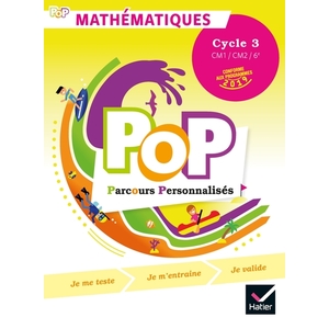 POP - MATHS CYCLE 3 ED. 2019 - LIVRE DE L'ELEVE