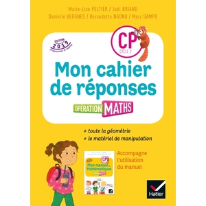 OPERATION MATHS CP ED.2019 - CAHIER DE REPONSES + MATERIEL