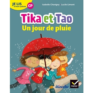 ETINCELLES CP TIKA ET TAO - UN JOUR DE PLUIE