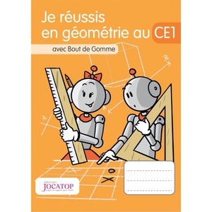 JE REUSSIS EN GEOMETRIE AVEC BOUT DE GOMME CE1