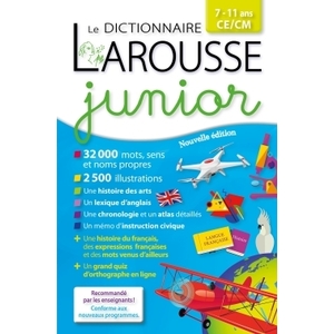 DICTIONNAIRE LAROUSSE JUNIOR ED.2017