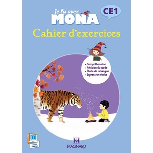 JE LIS AVEC MONA CE1 CAHIER D'EXERCICES ED.2015