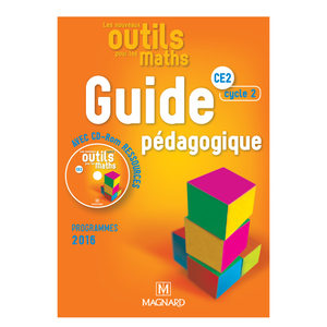 LES NOUVEAUX OUTILS POUR LES MATHS CE2 GUIDE PEDAG MANUEL + CD  ED.17