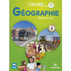 ODYSSEO GEOGRAPHIE CM1 CM2 MANUEL ELEVE - ED.2017