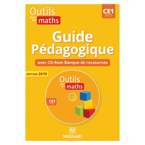 OUTILS POUR LES MATHS CE1 GUIDE PEDAGOGIQUE MANUEL + CD ROM ED.2019