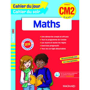 MATHS CM2 CAHIER JOUR/SOIR ED.2016