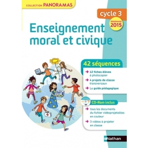 ENSEIGNEMENT MORAL ET CIVIQUE CYCLE 3 FICHIER A PHOTOCOPIER ED.2015