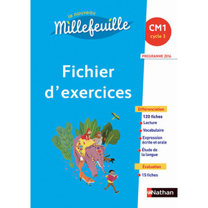 LE NOUVEAU MILLEFEUILLE CM1 FICHIER A PHOTOCOPIER - ED.2016