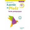 NOUVEL A PORTEE MOTS CE1 GUIDE PEDAGO 2023