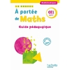 NOUVEL A PORTEE MATHS CE1 GUIDE ED 2023
