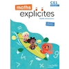 MATHS EXPLICITES CE1 GUIDE RESSOURCES ED 2025