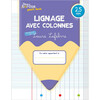 Cahiers Bordas pour tous - lignage avec colonnes 2,5mm - 2024 - Cahier - élève